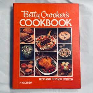 Vintage Betty Crocker Cookbook Spiral Hardcover 1981
